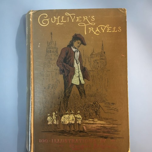 269 - 19th Century and later books 2 x Trays to include Gullivers Travels, Thomas Hardy, Shakespeare,  Gil... 