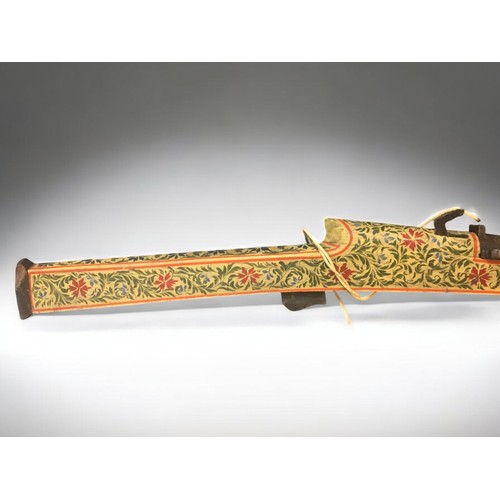 45A - 19th Century Mughal Matchlock Rifle 