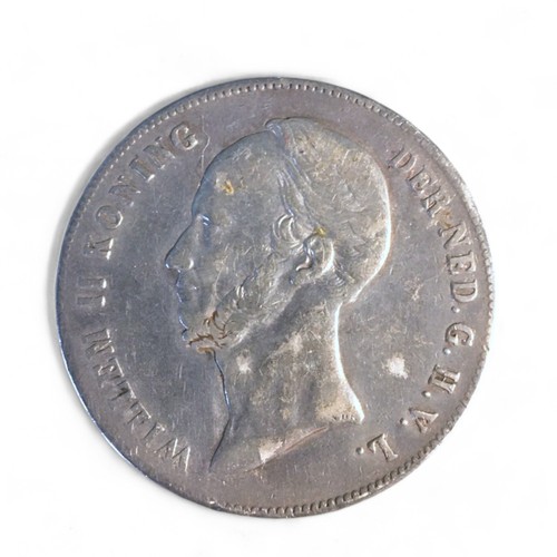 178 - 1848 - Silver (945) Netherlands - 2 1/2 Gulden - William II