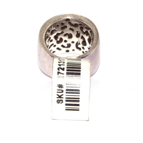 19 - 925 silver Brand New with Tags open work design ring size M