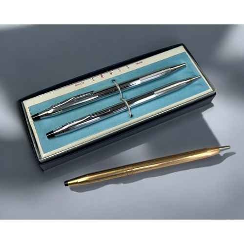 593 - A collection of nine pens.Including two Sheaffer Waterman, Waterman Parker & Cross.