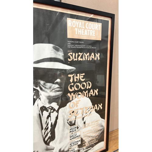 299 - Framed theatre poster for 