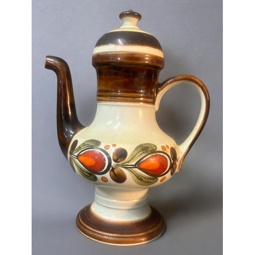 234 - A Mid Century German SMF Schramberg Retro Coffee Service - Bernau - Hand Painted