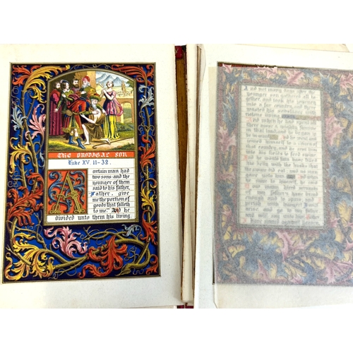 643 - Parables of our Lord by Humphreys, Henry Noel.Illuminated in gold & colours by Owen Jones. Gothi... 