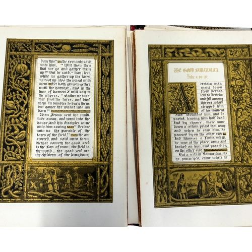 643 - Parables of our Lord by Humphreys, Henry Noel.Illuminated in gold & colours by Owen Jones. Gothi... 