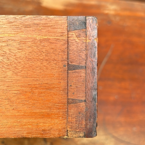 119 - Good Victorian mahogany Partners Desk writing table with four drawers and turned legs on brass caste... 