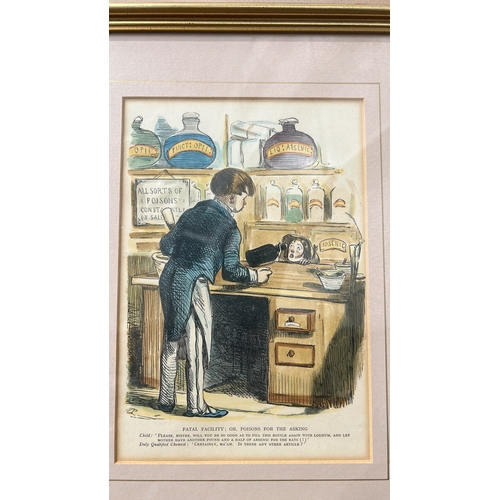 181 - Framed cross-stitch of the Royal Pharmaceutical Society of Great Britain emblem from 1841-1991. Acco... 