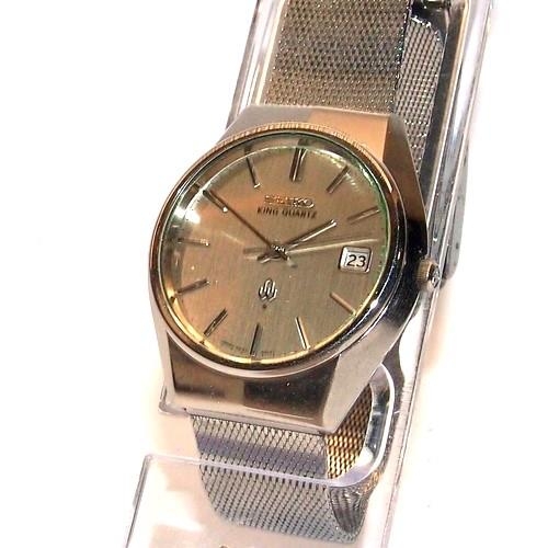 311 - Vintage Seiko King Quartz gents dress watch ref:4822-8010, serial number dates this watch to October... 