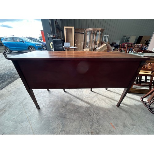 70 - Sideboard 20C serpentine sideboard approximate width 150 x height 89  depth 55cm by G.T Rackstraw, W... 