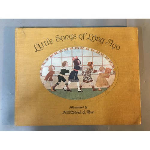 264 - Early 20th Century Children's illustrated Books to include First Editions - Little Songs of Long Ago... 