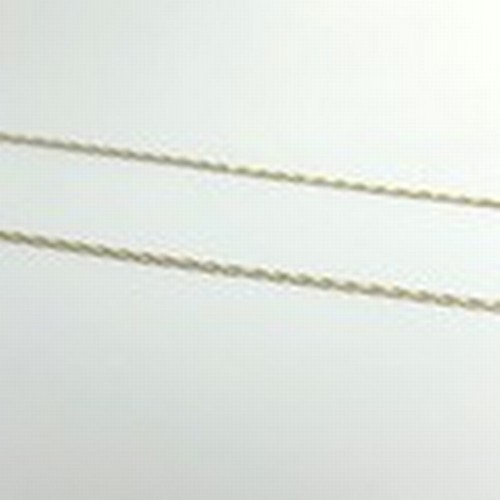 270 - A 9ct gold chain open work design.18