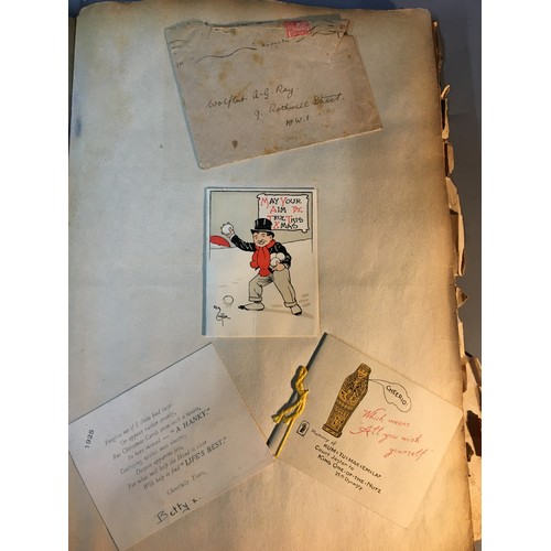 256 - Baden Powell Signed Letter - The Derwent Scrap Book - Containing A Hand written Signed Letter from B... 