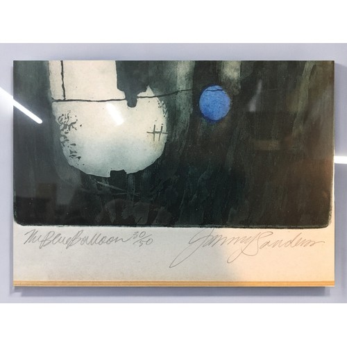 308 - Jenny Sanders - Signed Limited Edition Colored Etching 