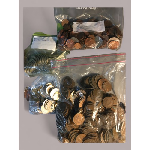 50 - Large Collection of English, Foreign Coins and Notes Pre Decimal and Later. To include Roman, 1910 R... 