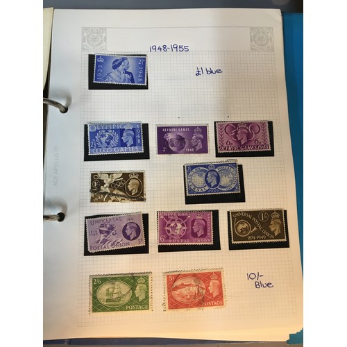 251 - Victorian and Later British Stamps in 9 x Stock Albums.