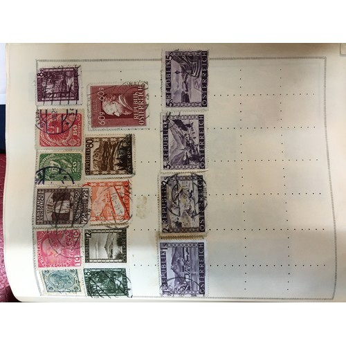 253 - 10 Stamp Albums and Loose Sheets of World and British Commonwealth Stamps 1900 and later.