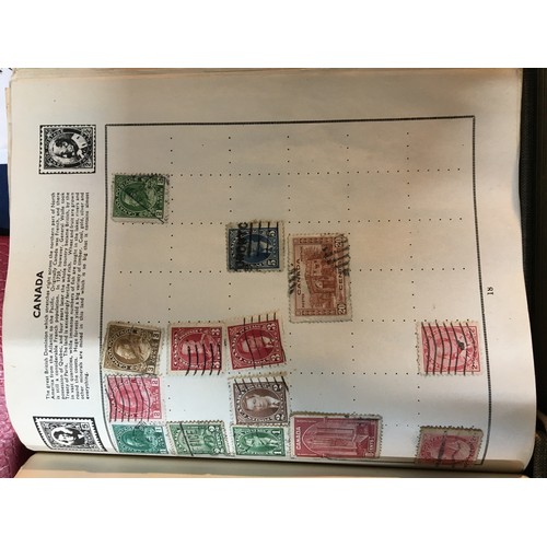 253 - 10 Stamp Albums and Loose Sheets of World and British Commonwealth Stamps 1900 and later.