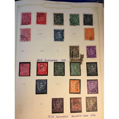 253 - 10 Stamp Albums and Loose Sheets of World and British Commonwealth Stamps 1900 and later.