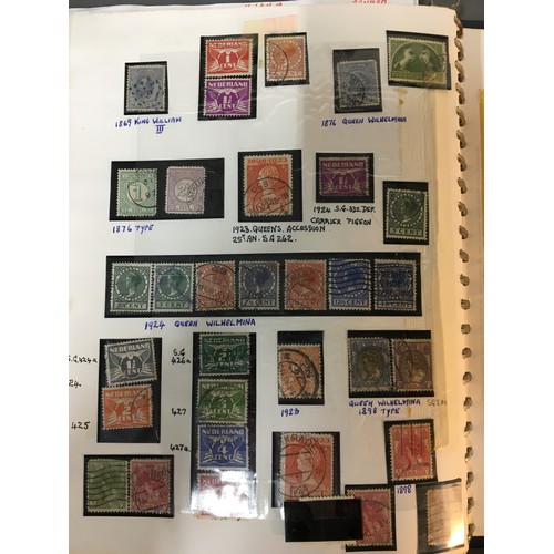 253 - 10 Stamp Albums and Loose Sheets of World and British Commonwealth Stamps 1900 and later.