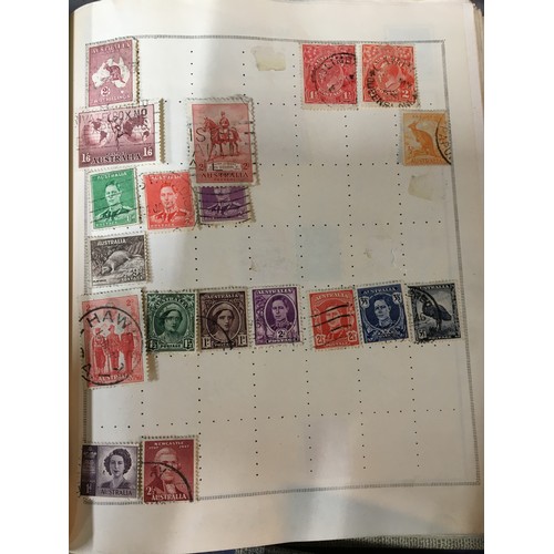 253 - 10 Stamp Albums and Loose Sheets of World and British Commonwealth Stamps 1900 and later.