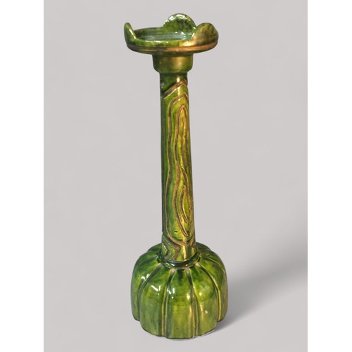 27 - 19th Century and Later Ceramics to include Large Studio Pottery Arts and Crafts Style Green Glazed C... 