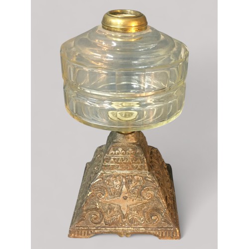 25 - Victorian and Later Oil lamps x 4 - Wrythen Brass example, Converted Lamp with Oriental Express Ista... 