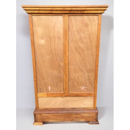 418 - Hand Crafted Honey Oak Cabinet of Nice Proportions for Modern Living. Having cupboard over Single Dr... 