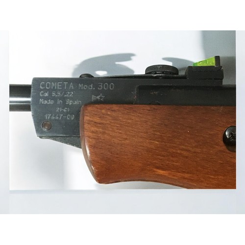 5A - Model 300 Cometa .22 Calibre Air Rifle. Richter Optic 4x40 Sight with Black Canvas Tactical Carry Ca... 