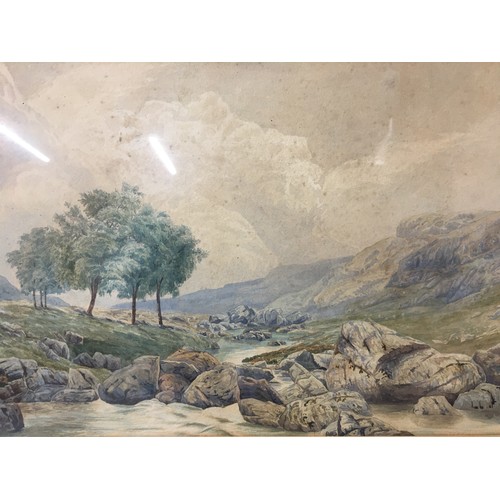 328 - Well Executed Victorian Watercolour Monogrammed and Dated 86, and another Well Executed Watercolour ... 