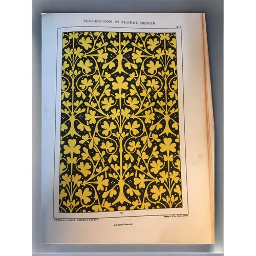 263 - Suggestions of Floral Design F E Hulme 1878 - Published by Cassel, Peter & Galpin. 52 Coloured P... 