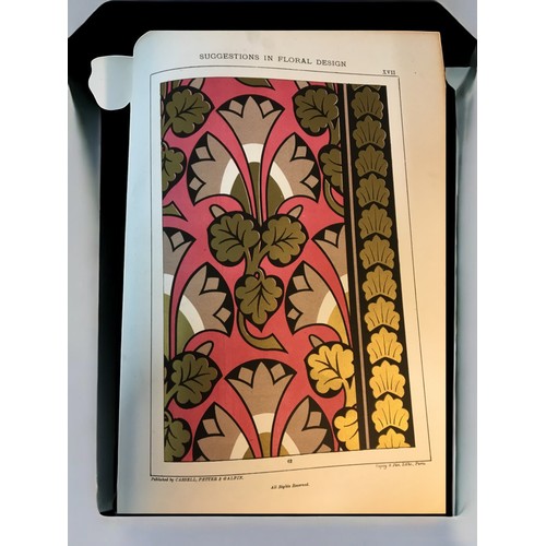 263 - Suggestions of Floral Design F E Hulme 1878 - Published by Cassel, Peter & Galpin. 52 Coloured P... 