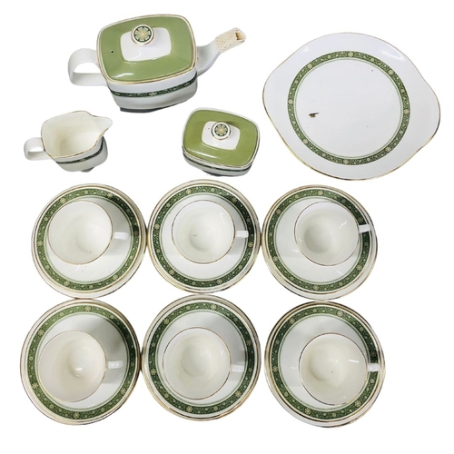 279 - Royal Doulton Rondelay Mid century Part Tea Service Set 6 set