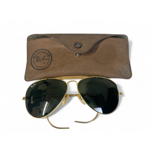 287 - Four pairs of Ray Ban sunglasses, with cases.