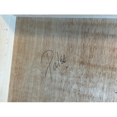 175A - Anna Pales, Chicago based artist.Media: Acrylic Resin on Panel.Contemporary still life scene.approx ... 