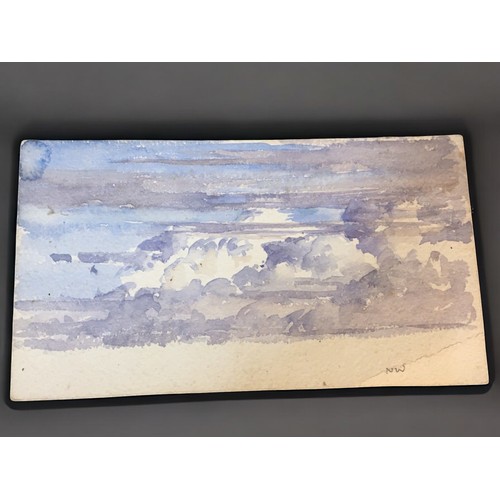 314 - Norman Wilkinson CBE RI British (1878-1971) - 4 x Watercolours unframed. All signed or Monogrammed.