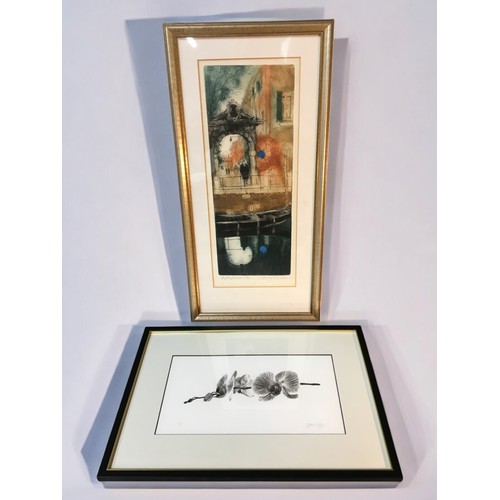 315 - Jenny Sanders - Signed Limited Edition Colored Etching 