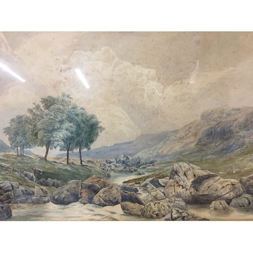 150 - Well Executed Victorian Watercolour Monogrammed and Dated 86, and another Well Executed Watercolour ... 