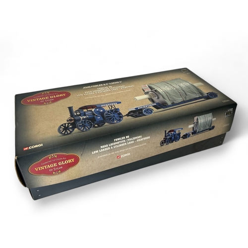 260A - A boxed Corgi Vintage Glory 80102 Fowler B6 road locomotive. Together with a boxed Corgi 'The Brewer... 