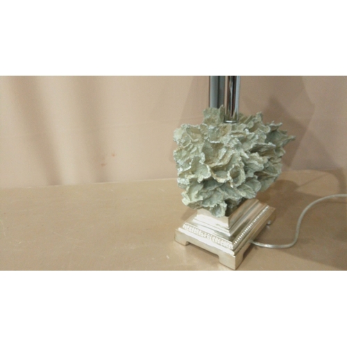 26 - A Large Coral Lamp in Good Condition.