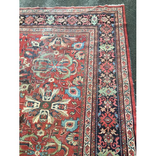 358 - Very Large Antique Turkman Quizilbash Style Rug circa 1900-20.L 370cm x  W 275cm approx.