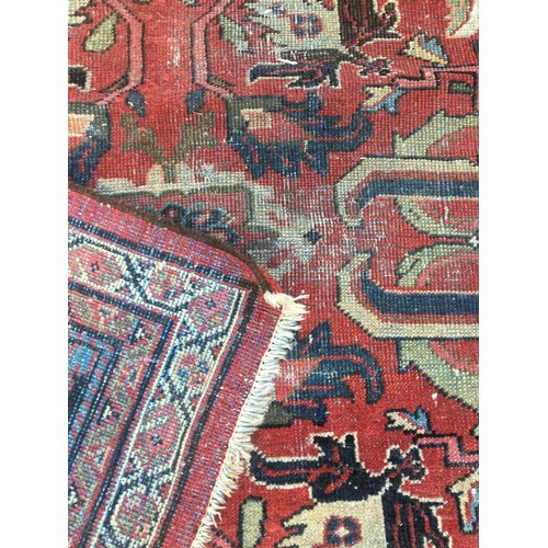 358 - Very Large Antique Turkman Quizilbash Style Rug circa 1900-20.L 370cm x  W 275cm approx.