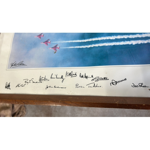 68 - Signed Print of Concord with the Red Arrows