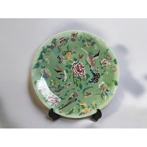 27 - A collection of 18th / 19th century Chinese Famille rose porcelain plates.Largest - 27cm