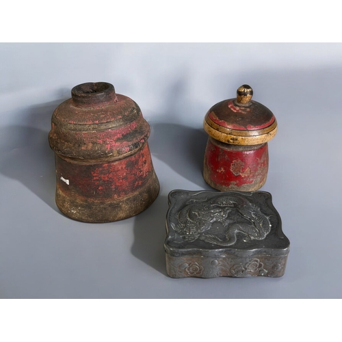 31 - A large collection of Oriental items.19th & 20th century. Including cloisonné, metal wares, Lacq... 