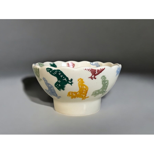 31 - Four Emma Bridgewater earthenware 'Cockerel' dip bowls.5.5 x 10cm