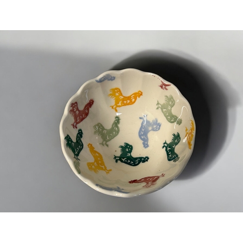 31 - Four Emma Bridgewater earthenware 'Cockerel' dip bowls.5.5 x 10cm