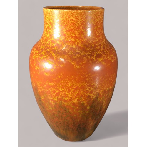 1 - Pilkington's Royal Lancastrian Burnt Umber Glazed Vase Model No 2085 Fully Marked to Base. Good Size... 