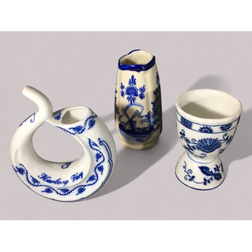 88 - Large quantity of Blue and White Ceramics Early 20th Century Century and Later to include elephant T... 