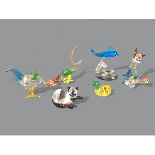 94 - Lamp Work Glass Animals and Insects a Veritable Cornucopia of Collectors Pieces x 37.