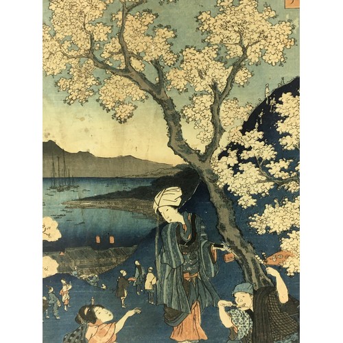 308 - 19th Century Japanese Wood Block Print - 